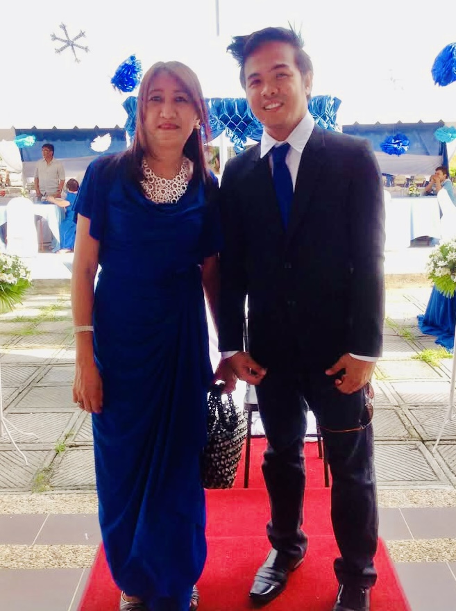Brother Next with Pastora Kay at Alexander and Angelique Lorenzo’s wedding in December 2013
