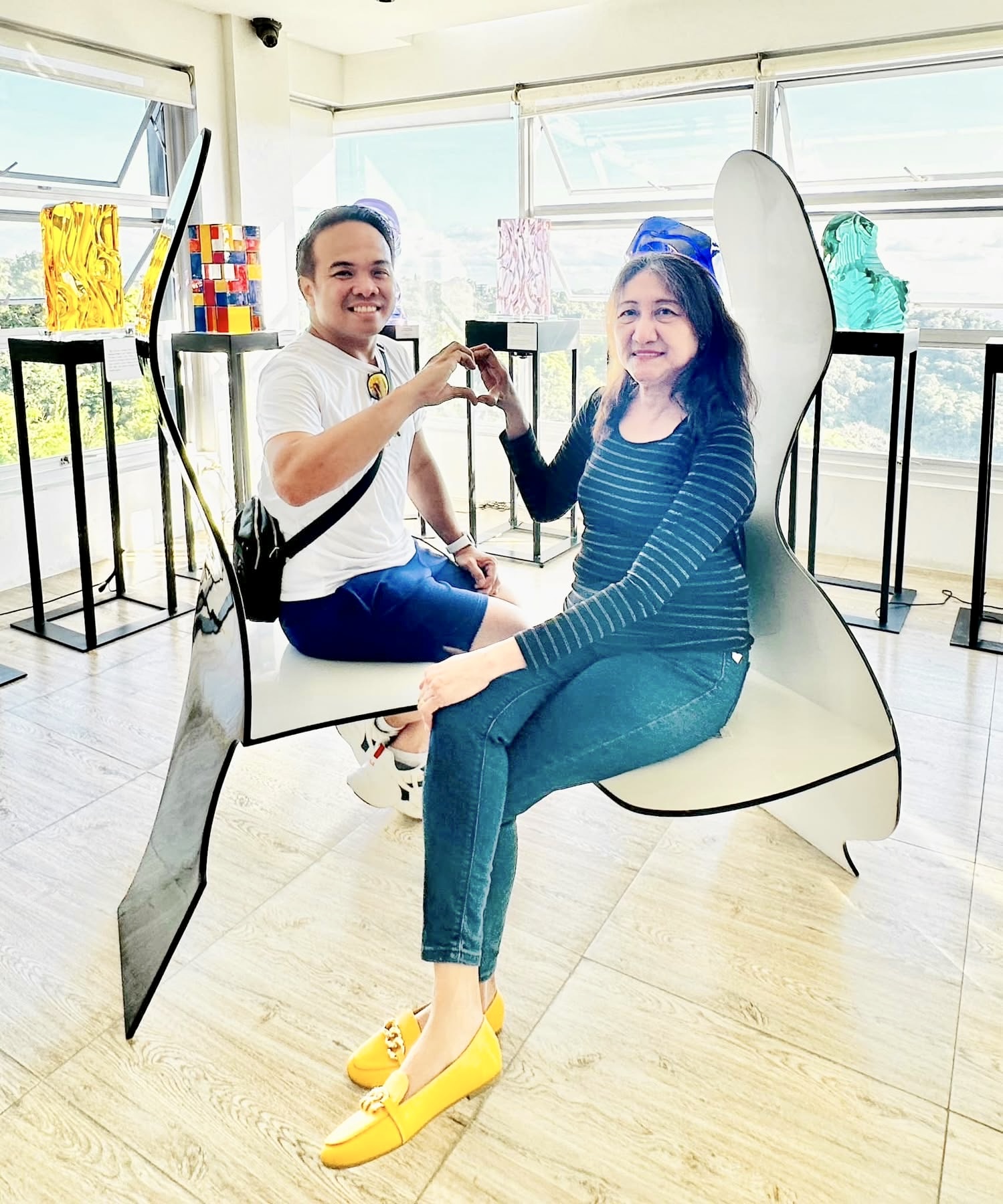 Brother Next and Pastora Kay at Museo Orlina in Tagaytay during a ministry outing in February 2024